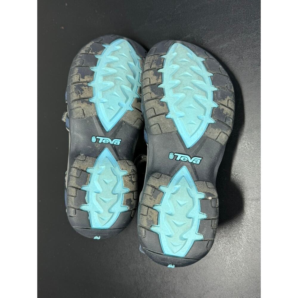 Teva Women's Tirra Sport Water Hiking All Terrain Sandals Blue Gray Size 6 - Picture 6 of 8
